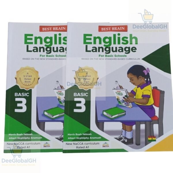 Best Brain English Basic 3 Textbook – GES Approved English Book for Primary 3 Ghana