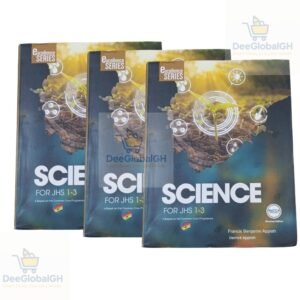 Excellence Science JHS 1–3 textbook cover – GES approved for BECE