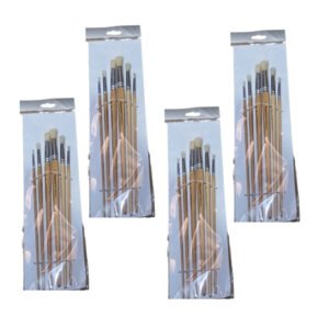 Paint Brush Set 6pcs for school art and craft