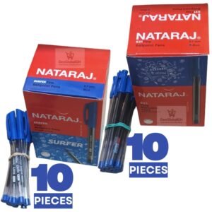 nataraj ballpoint pens – 10 pieces