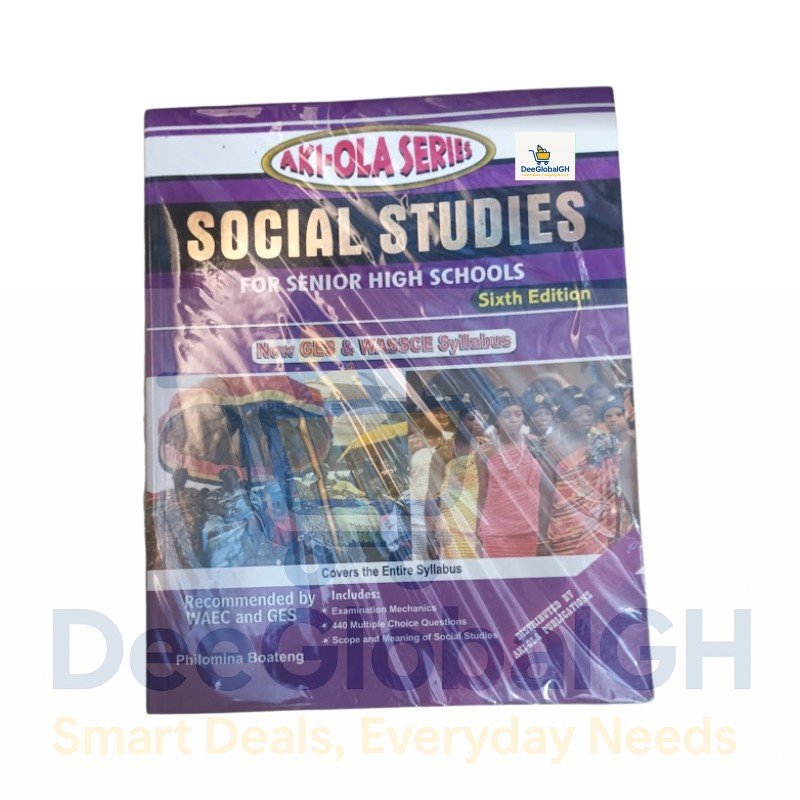 Aki Ola Social Studies For Senior High Schools textbook for SHS students.