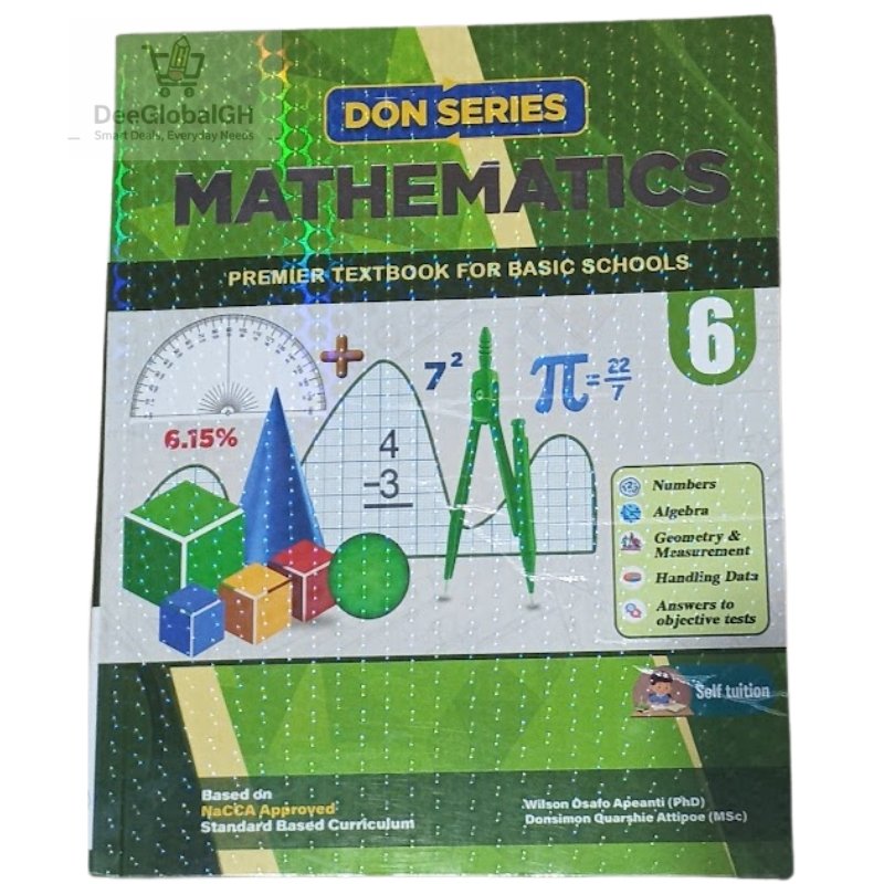 Don Mathematics Textbook Basic 6 Ghana curriculum aligned maths textbook