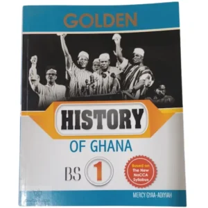Golden History Textbook for Basic 1 with colourful educational cover.