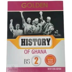 Golden History Textbook for Basic 2 with a colourful and educational cover.