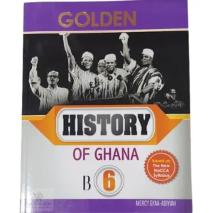 Golden History Textbook for Basic 6 with a detailed and illustrated educational cover.